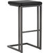 Boone 30 inch Grey / Onyx Barstool, Set Of 2